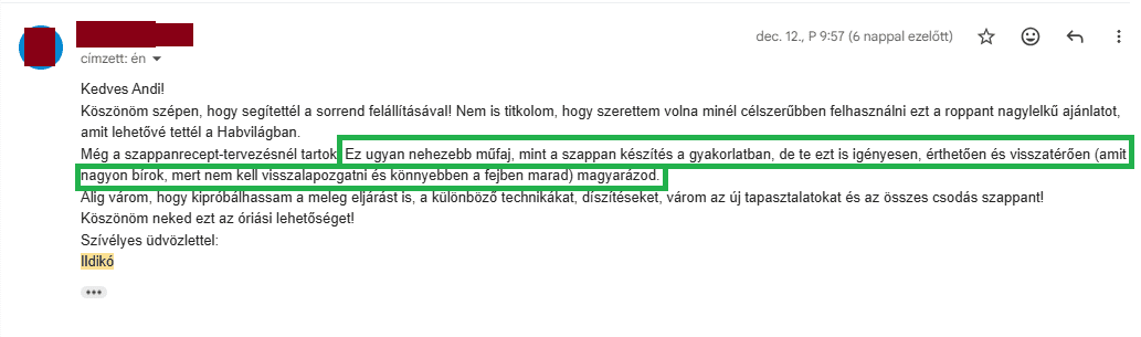 Téli szappanvakáció 