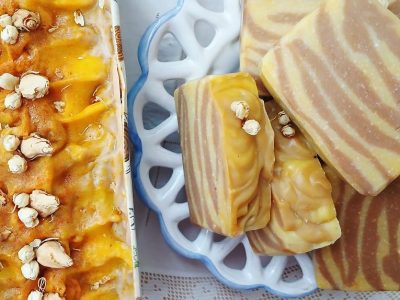 Selymes, kakaóvajas karotta szappan